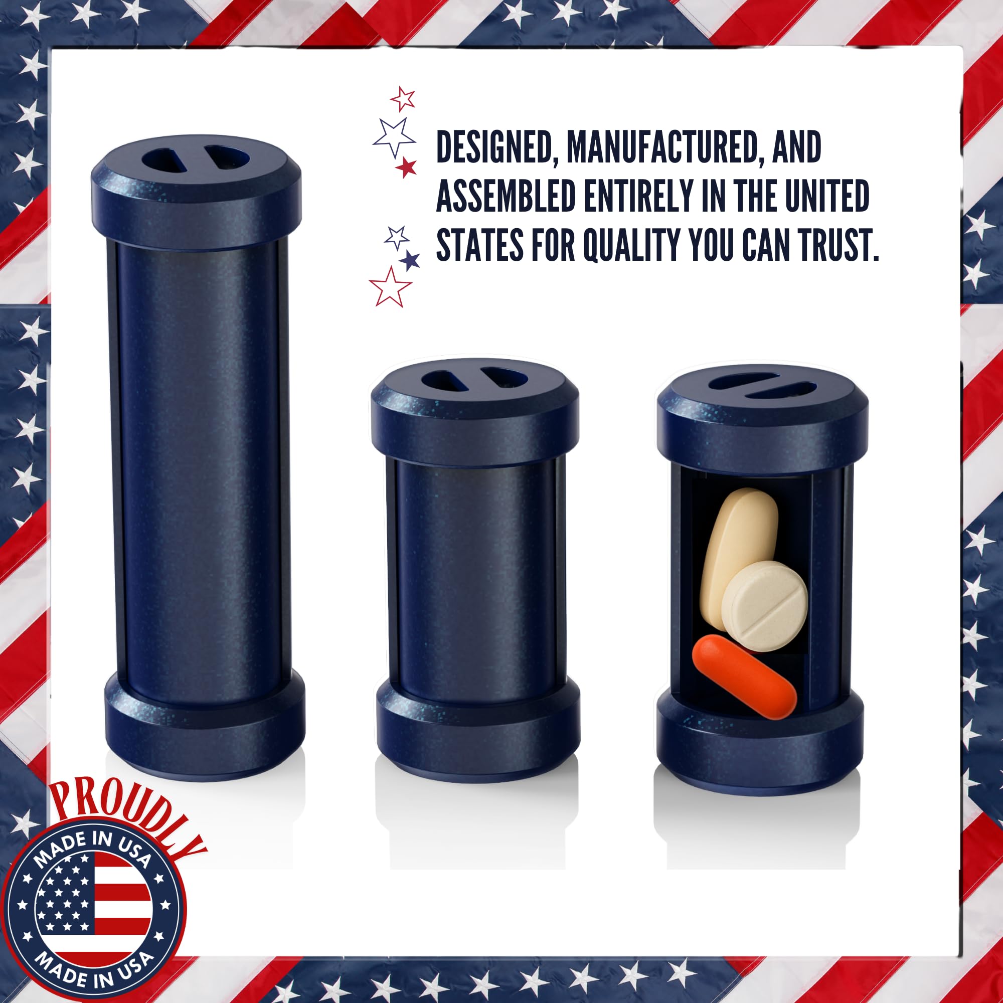 Rezeros Portable Pill Fob 3-Pack