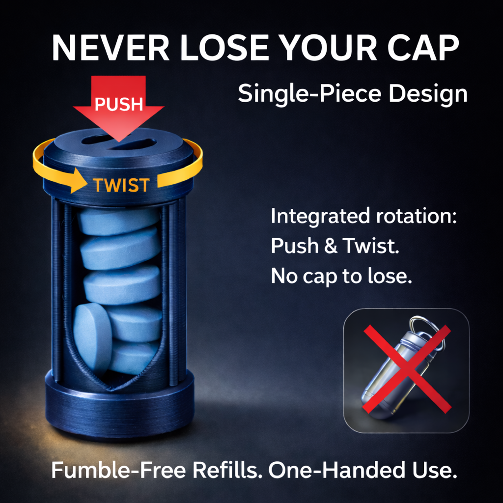 Rezeros Portable Pill Fob 3-Pack